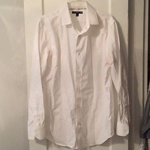 Men's Banana Republic Mad Men white button down L